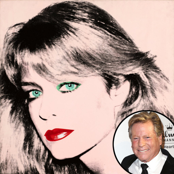 Farrah Fawcett, Warhol painting, Ryan O'Neal Farrah Fawcett, Warhol painting, Ryan O'Neal